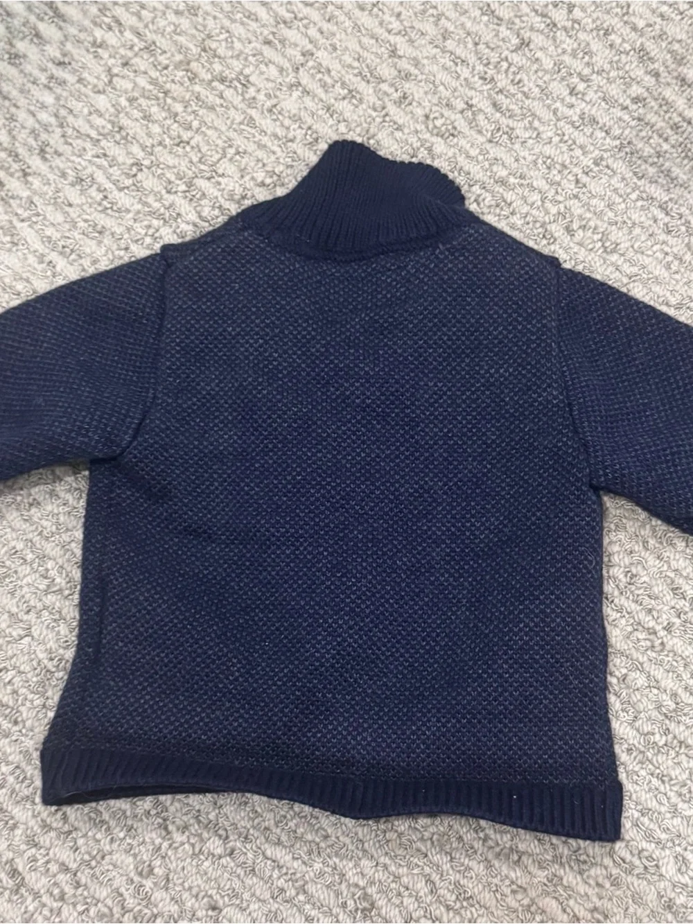 Mayoral Baby Cardigan Sweater – 6 Months – Navy Blue
